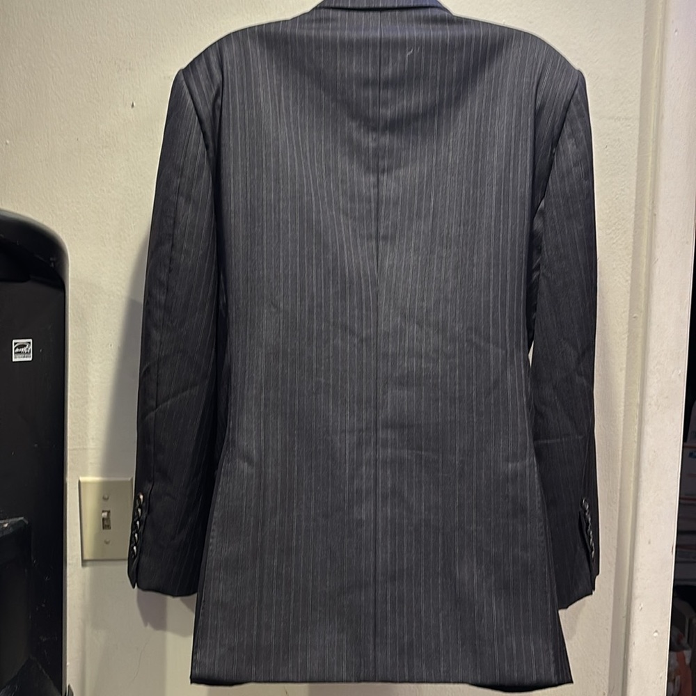 Gucci Charcoal Pinstripe Blazer - Picture 3 of 9